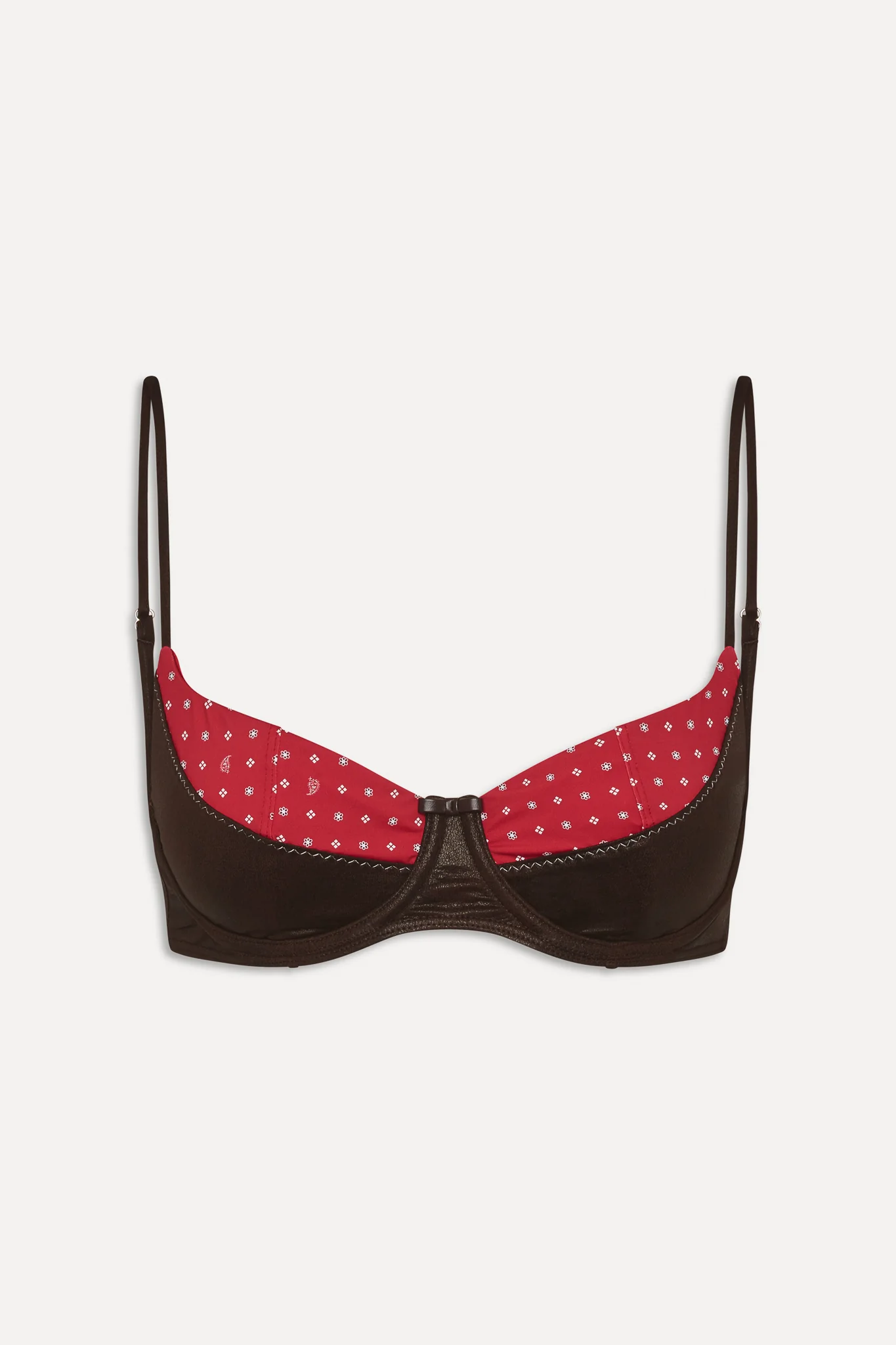 x BELLA HADID Montana Underwire Bikini Top - Lovebug - Image 3