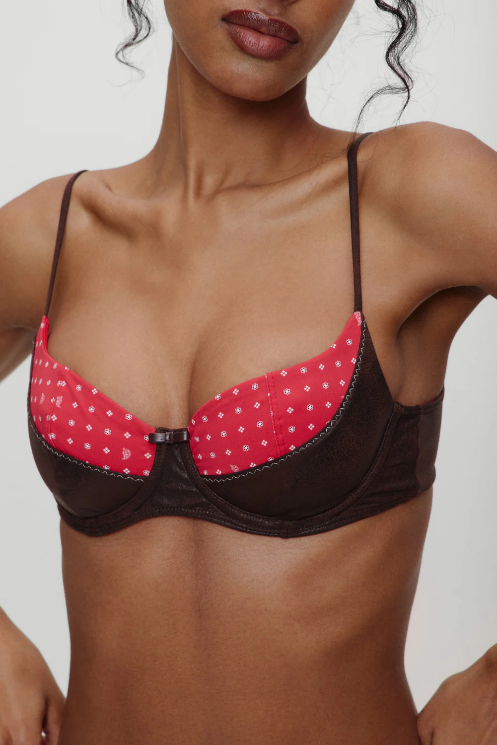 x BELLA HADID Montana Underwire Bikini Top - Lovebug - Image 5