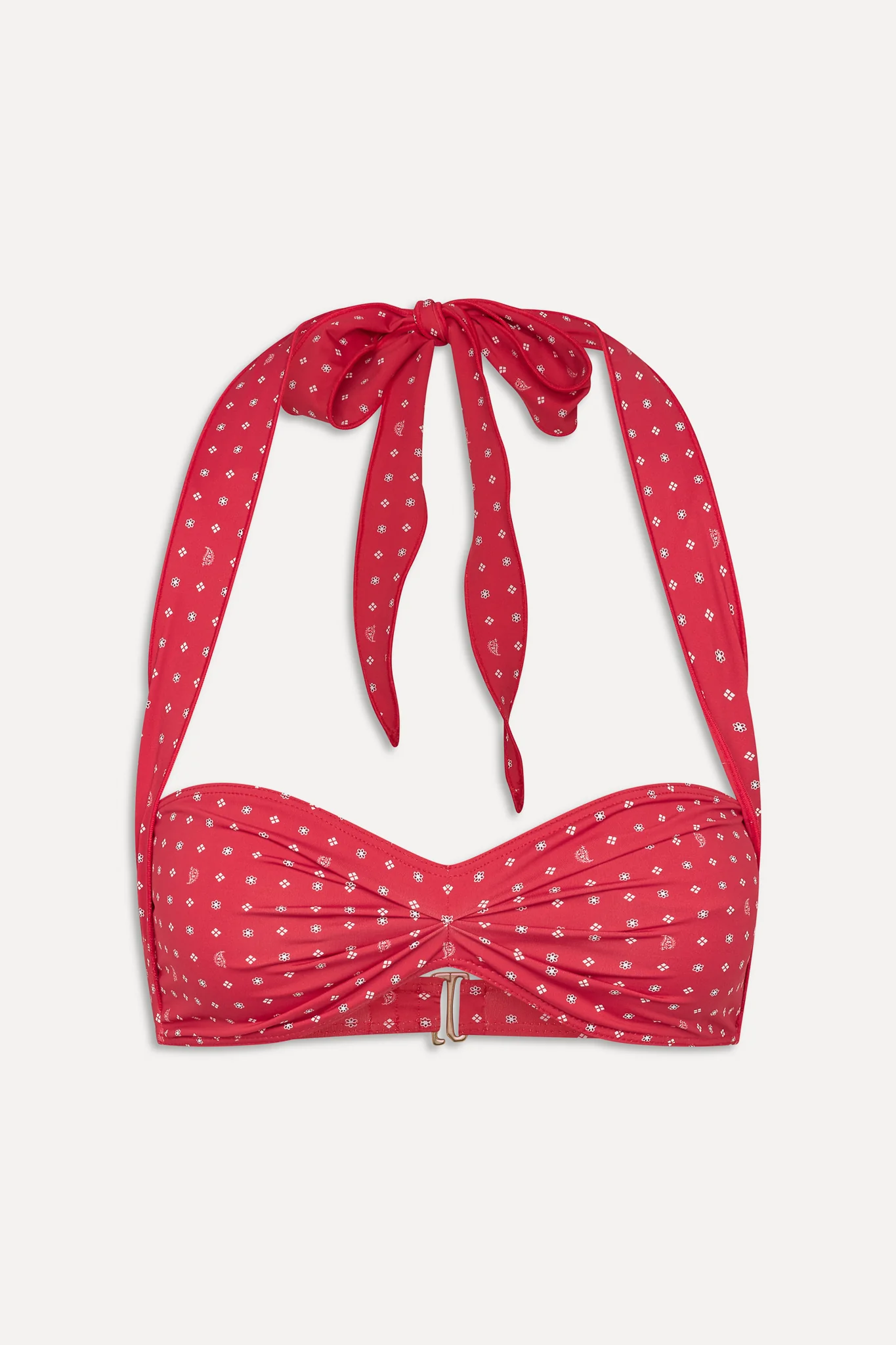 x BELLA HADID Sunday Halter Bikini Top - Lovebug - Image 3