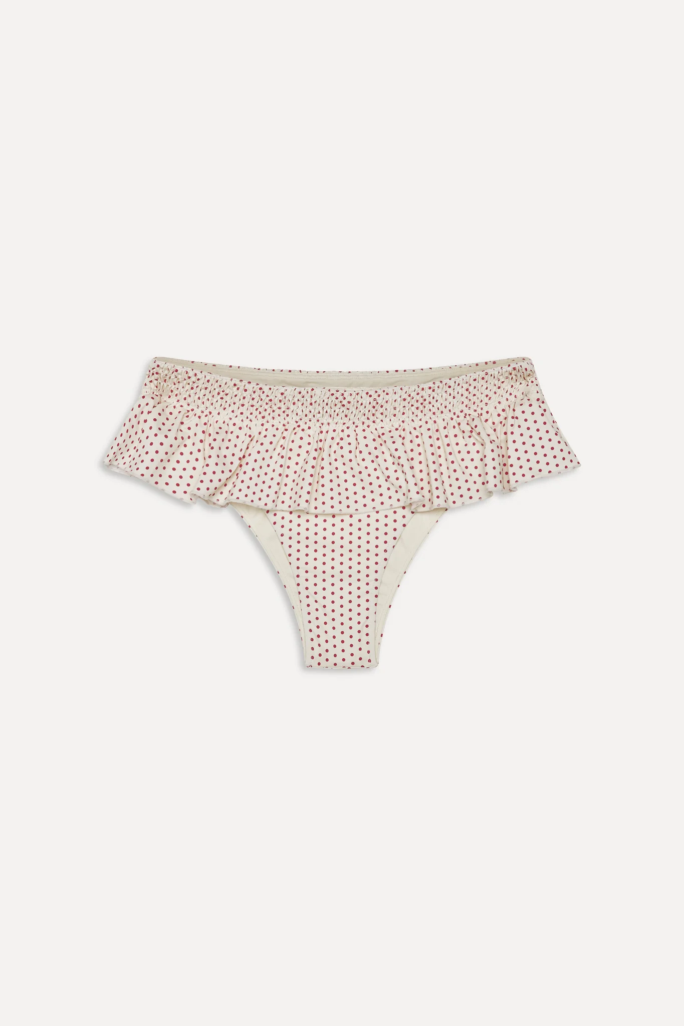 x BELLA HADID Sunday Swim Skirt - Strawberry Polka Dot - Image 3