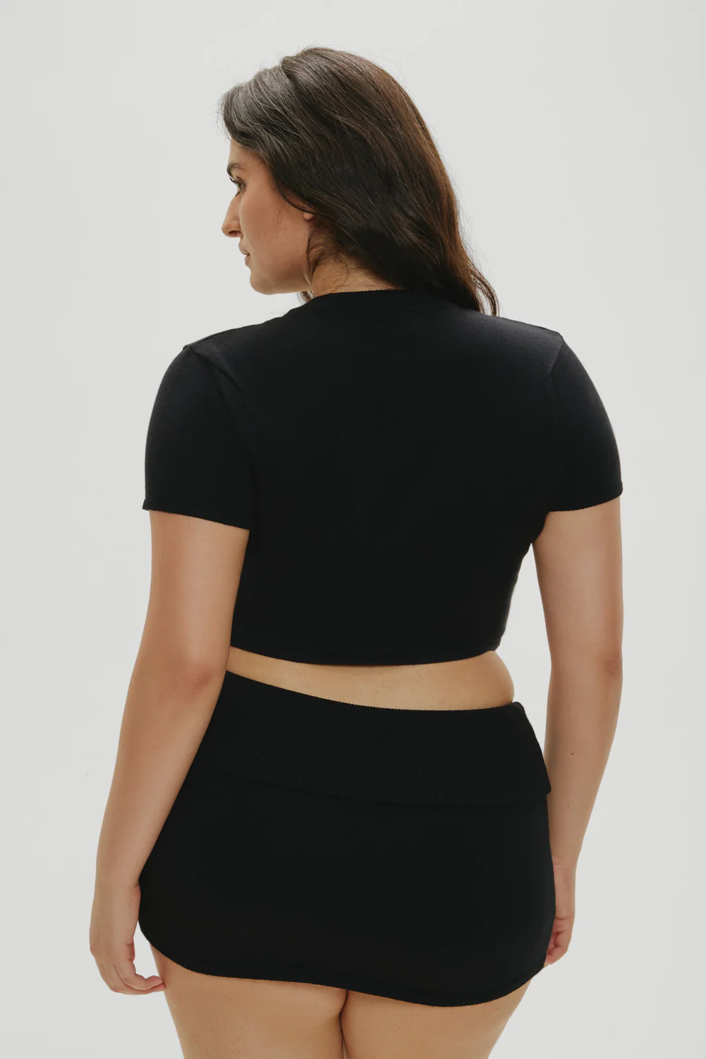 x Khy Briar Cloud Knit Skirt - Midnight Serenade - Image 6