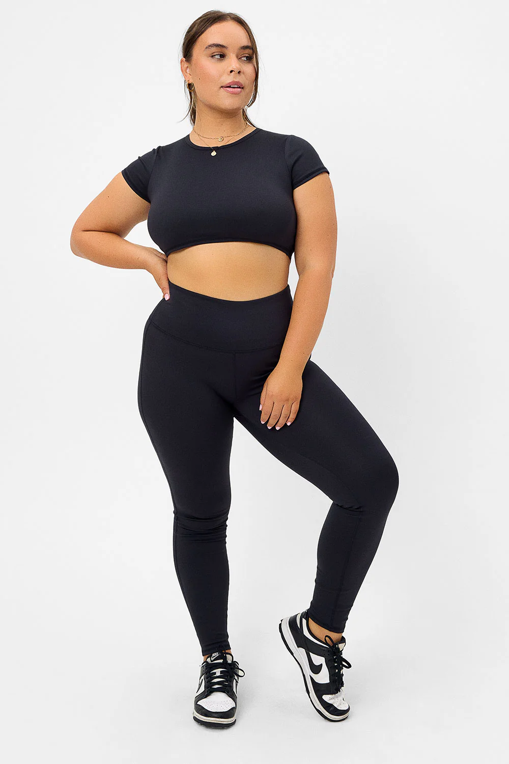 Zippy Crop Top - Black - Image 4