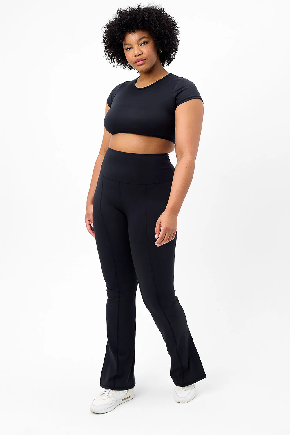 Zippy Flare Legging - Black - Image 3